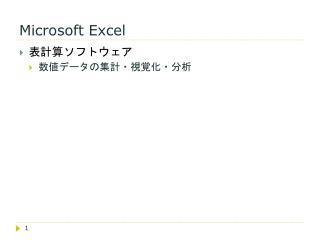 Microsoft Excel