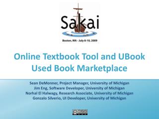 Online Textbook Tool and UBook Used Book Marketplace