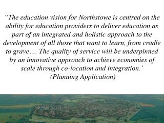 Creating a town-wide vision for education in the 21 st Century