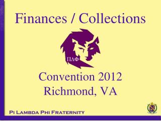 Convention 2012 Richmond, VA
