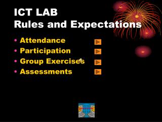 ICT LAB Rules and Expectations