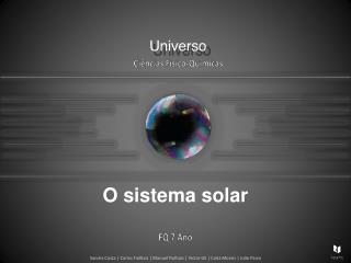 O sistema solar