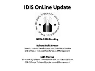 IDIS OnLine Update