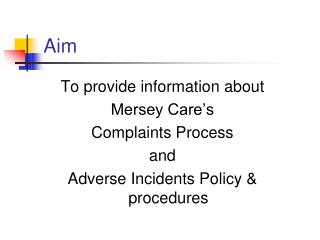 Aim