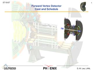 Forward Vertex Detector Cost and Schedule