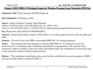 doc.: IEEE 802. 15-10-0095-01-004f