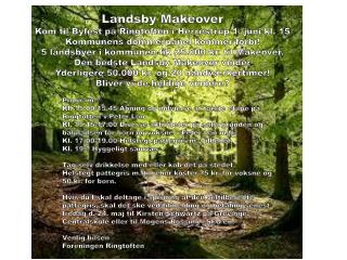 Landsby Makeover Kom til Byfest på Ringtoften i Herrestrup 1. juni kl. 15