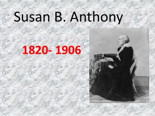 Susan B. Anthony