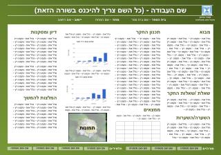 שם העבודה - (כל השם צריך להיכנס בשורה הזאת)