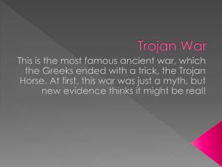 Trojan War