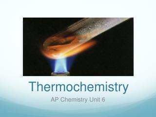 Thermochemistry