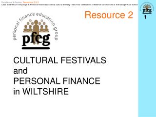 CULTURAL FESTIVALS and PERSONAL FINANCE in WILTSHIRE