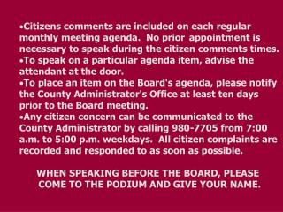 BOARD AGENDA 		 Regular Meeting PULASKI COUNTY	 February 27, 2006