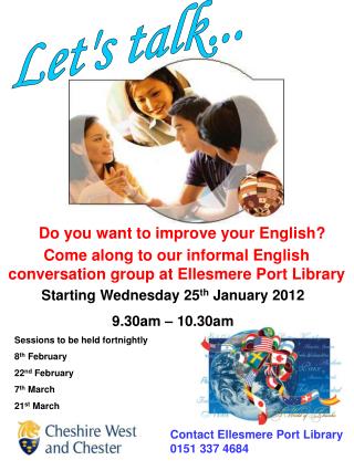 Do you want to improve your English?