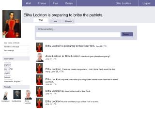 Elihu Lockton is preparing to bribe the patriots.
