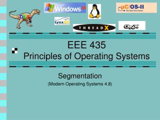 EEE 435 Principles of Operating Systems