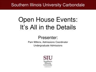 Open House Events: It’s All in the Details