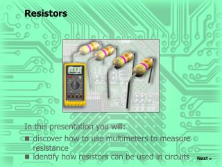 Resistors