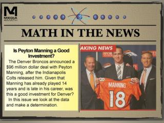 Peyton Manning’s Contract