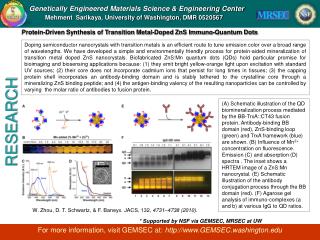 Genetically Engineered Materials Science &amp; Engineering Center