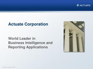 Actuate Corporation