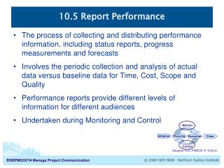 10.5 Report Performance