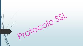 Protocolo SSL