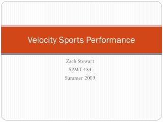 Velocity Sports Performance