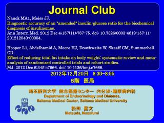 Journal Club