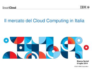 Il mercato del Cloud Computing in Italia