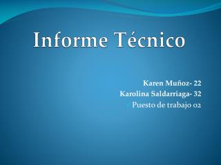 Informe Técnico