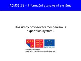 A 5M 33 IZS – Informační a znalostní systémy
