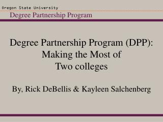 Degree Partnership Program