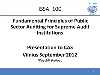 ISSAI 100