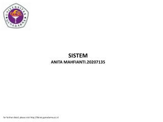 SISTEM ANITA MAHFIANTI.20207135