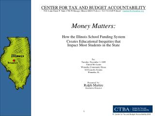 Illinois State &amp; Local Revenue