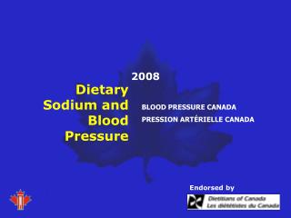 Dietary Sodium and Blood Pressure