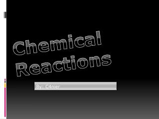 Chemical Reactions