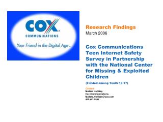 Research Findings March 2006