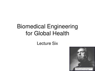 Biomedical Engineering for Global Health