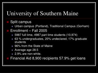 University of Southern Maine