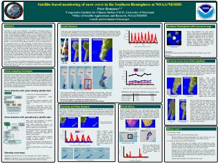 Satellite-based monitoring of snow cover in the Southern Hemisphere at NOAA/NESDIS
