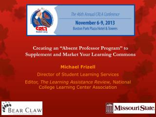 Creating an “Absent Professor Program” to Supplement and Market Your Learning Commons