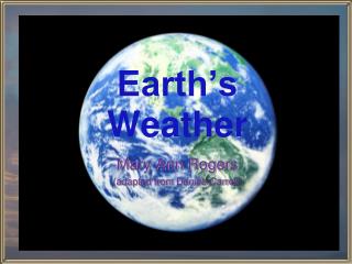 Earth’s Weather