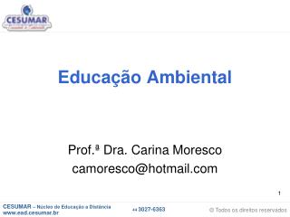 Educação Ambiental