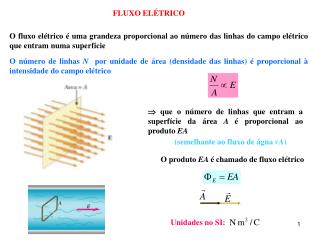 FLUXO ELÉTRICO