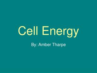 Cell Energy