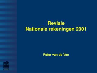 Revisie Nationale rekeningen 2001