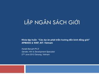 LẬP NGÂN SÁCH GiỚI