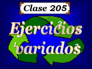 Clase 205